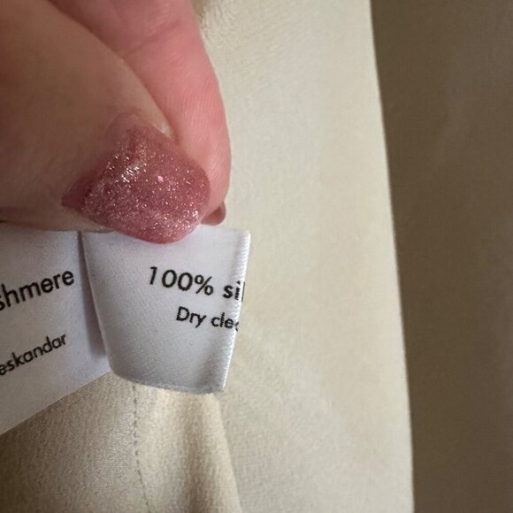 Eskander Wool Cashmere Boxy Jacket Womens Size 6/8 Lagenlook Old Money Luxe Mod - Picture 11 of 14